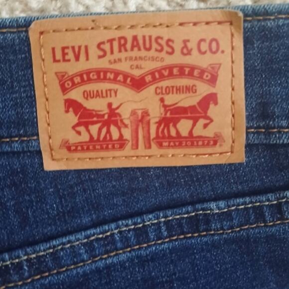 Levi’s Bootcut Jeans Lapis Blue Size 29W - Picture 12 of 13